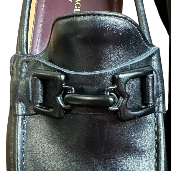 Bruno Magli Falcone Black Leather Bit Loafers Men’s US Size 10.5 (Made in Italy) main image 6